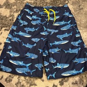 Boys size XL (12) GAP Swim trunks with working drawstring